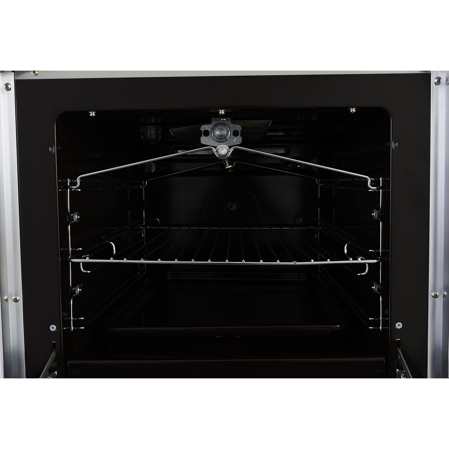 Kiriazi Gas Cooker 4 Burners, Silver - 6400 Kiriazi Gas Cooker 4 Burners, Silver - 6400